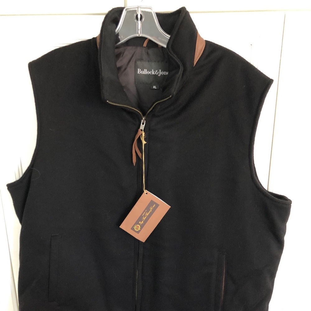 Bullock & Jones Men’s Wool Vest